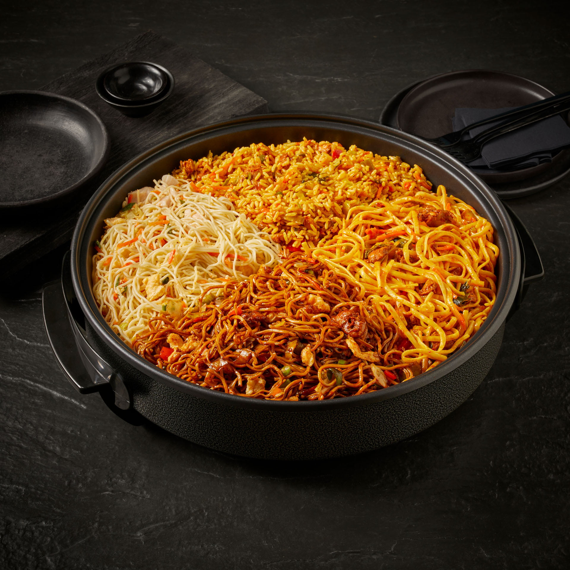 Rooster's Kippannen Kippan orientale bami nasi 6 persone