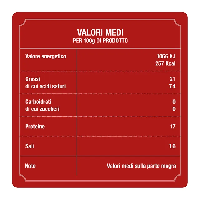 Rovagnati Gran Biscotto Prosciutto Cotto metà 4,95 kg