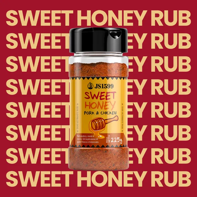 Ambrosini Condimenti Rub Sweet Honey per carne 225 g