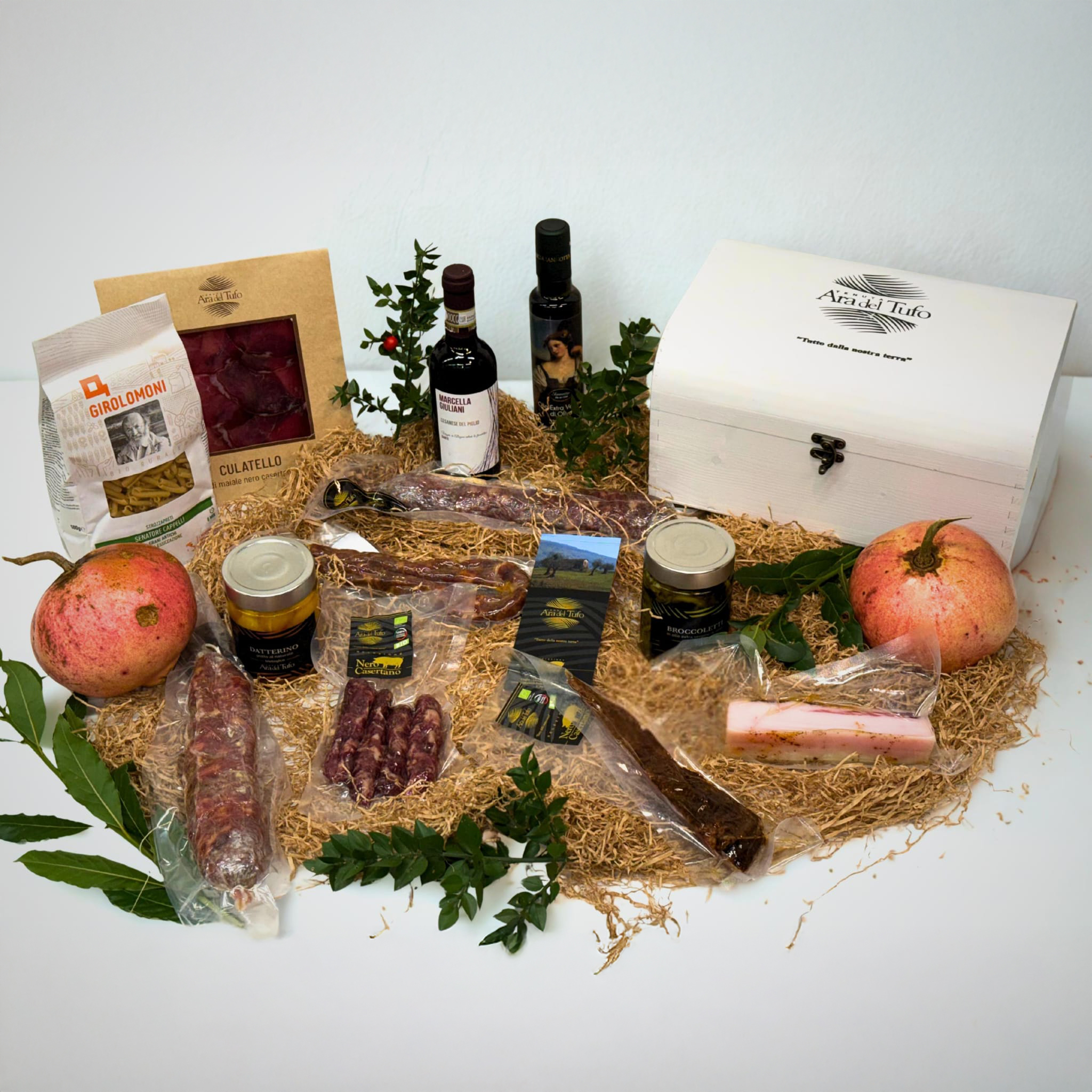 Tenuta Ara del Tufo Gift Box Baule Piccolo gastronomico