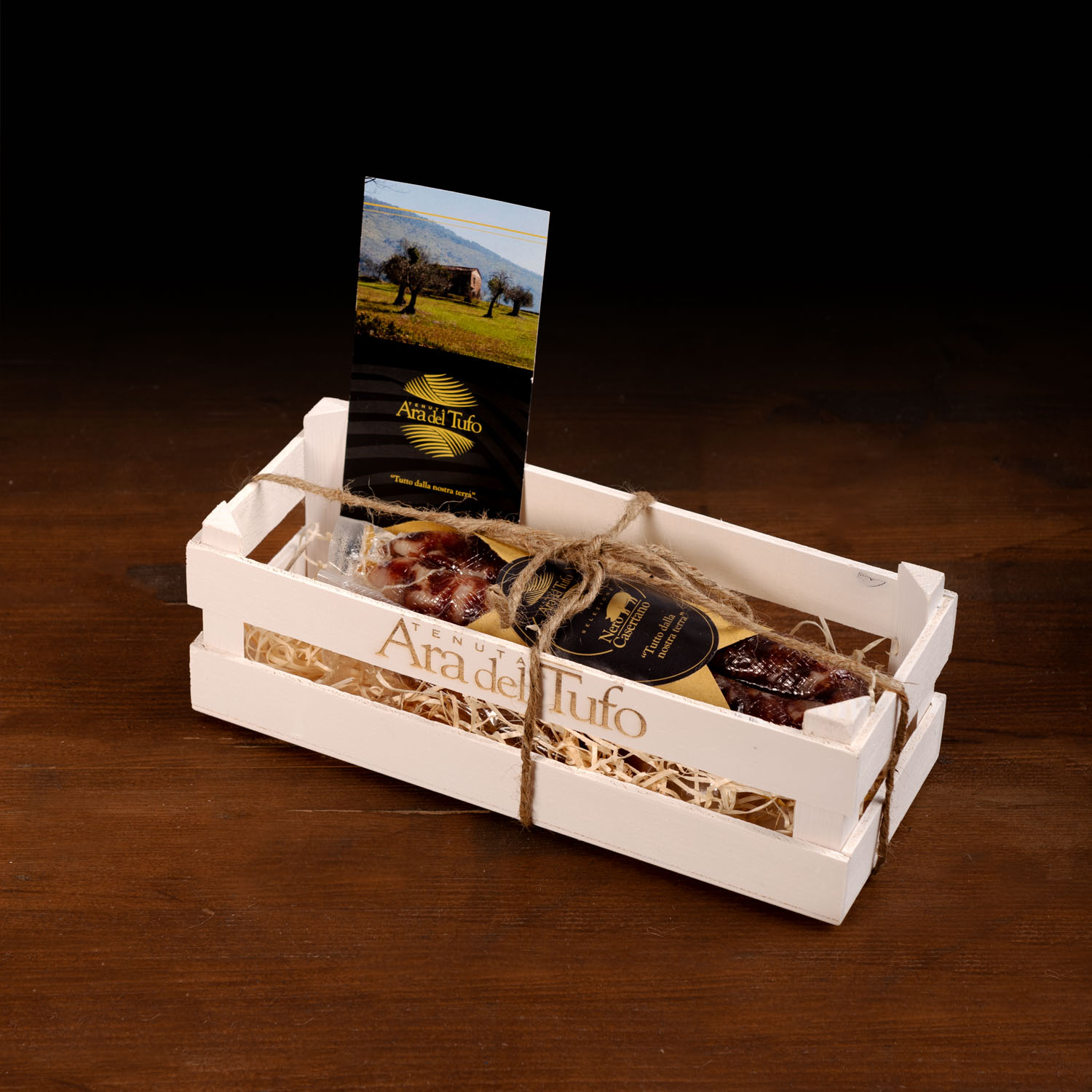Tenuta Ara del Tufo Gift Box Cassetta Salamella Biologica