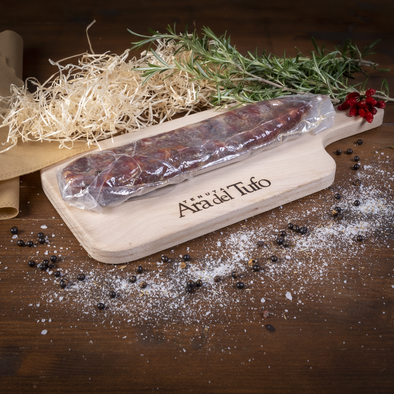 Tenuta Ara del Tufo Gift Box Tagliere Classico Canvas