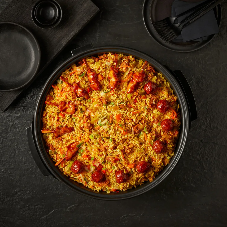 Rooster's Kippannen Speciale padella pollo bami 6 persone