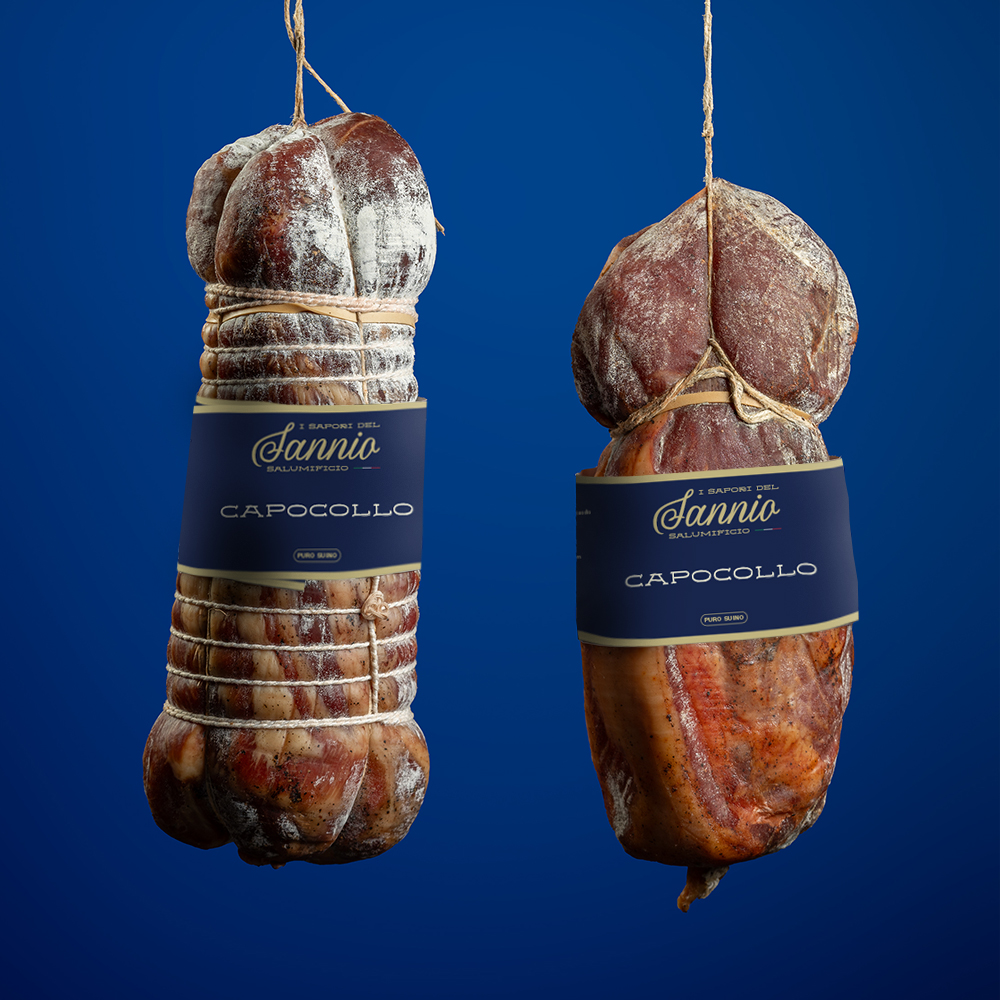 Sapori del Sannio Pancette Capocollo salume stagionato intero