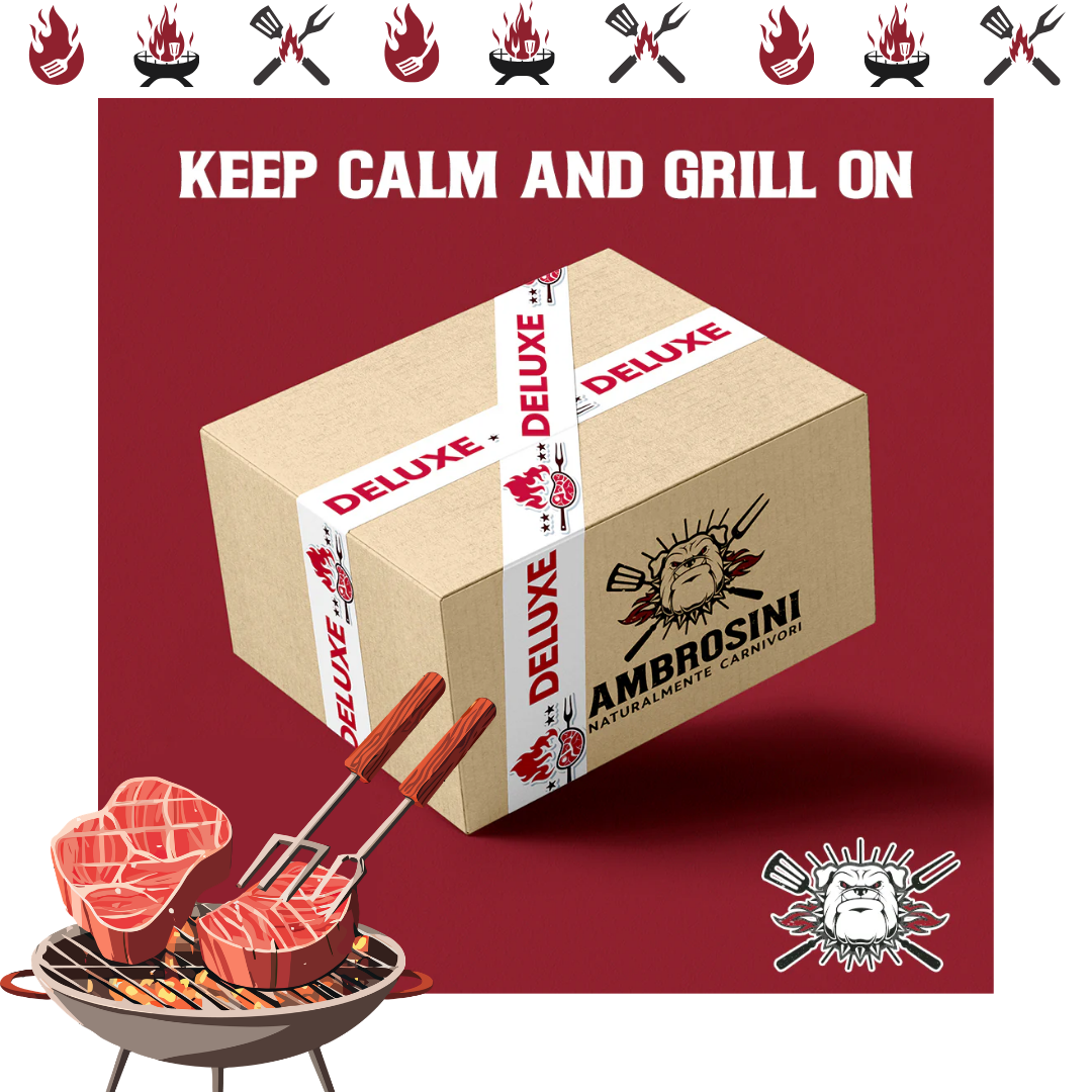 AMBROSINI Box Deluxe carne mista costata fiorentina 4 pezzi