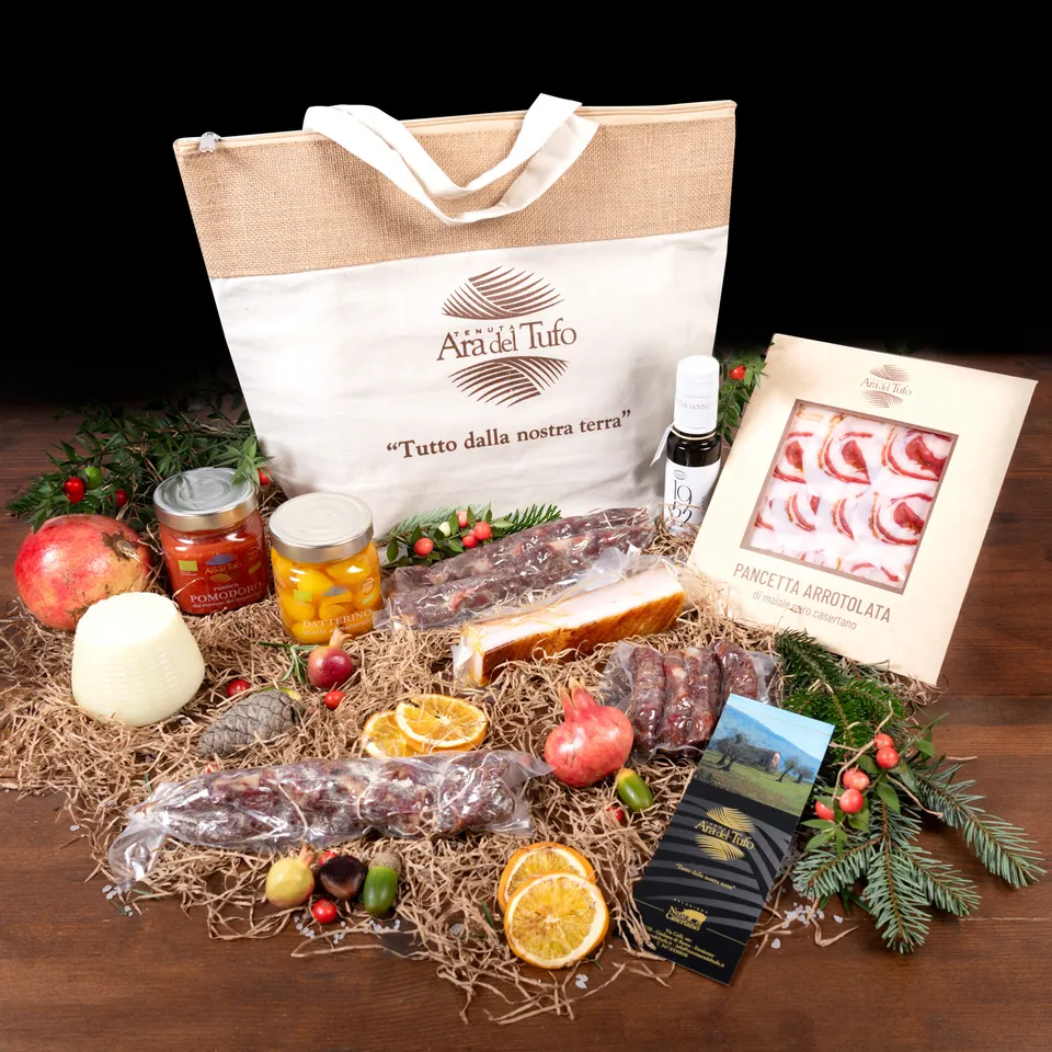 Tenuta Ara del Tufo Gift Box borsa frigo carne fresca mista
