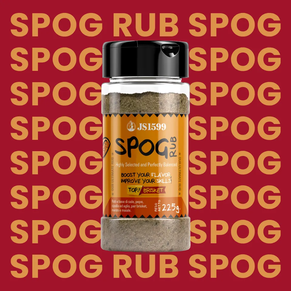 AMBROSINI Condimenti Rub SPOG Salt Pepper Onion Garlic spezie 225 g