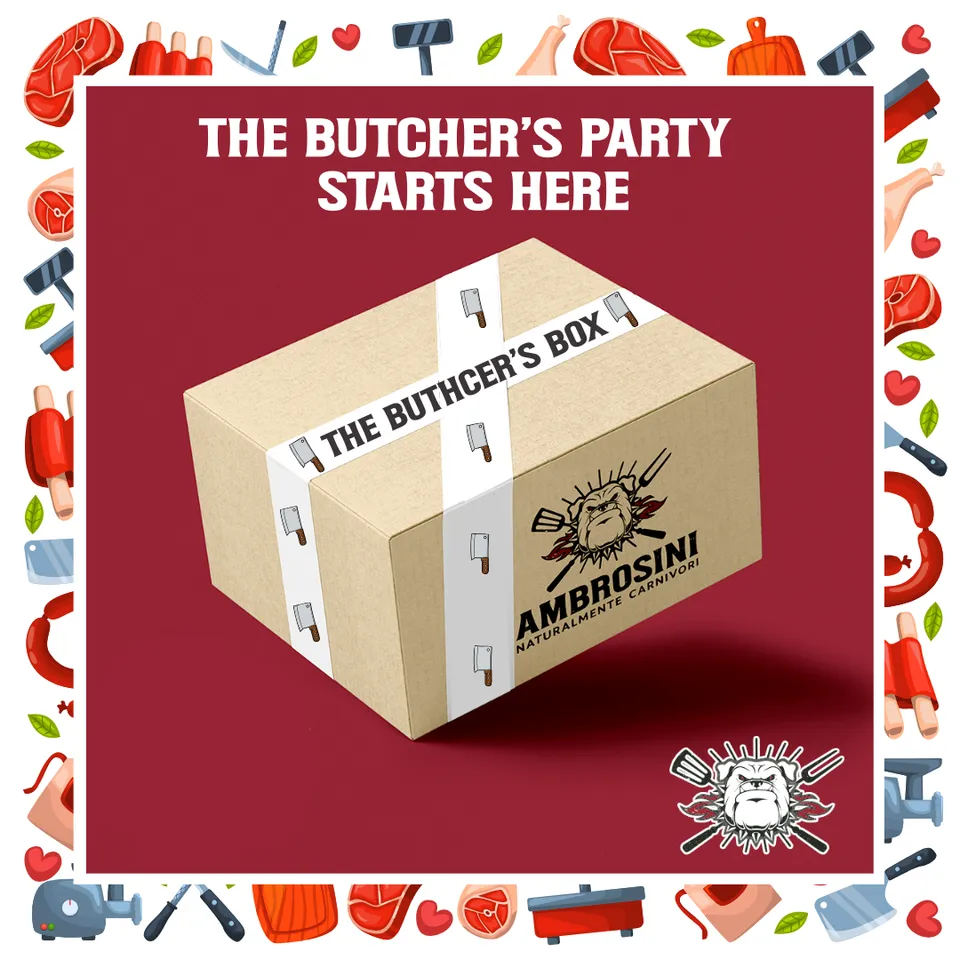 AMBROSINI Box The Butcher's Box Box Carne Mista Griglia