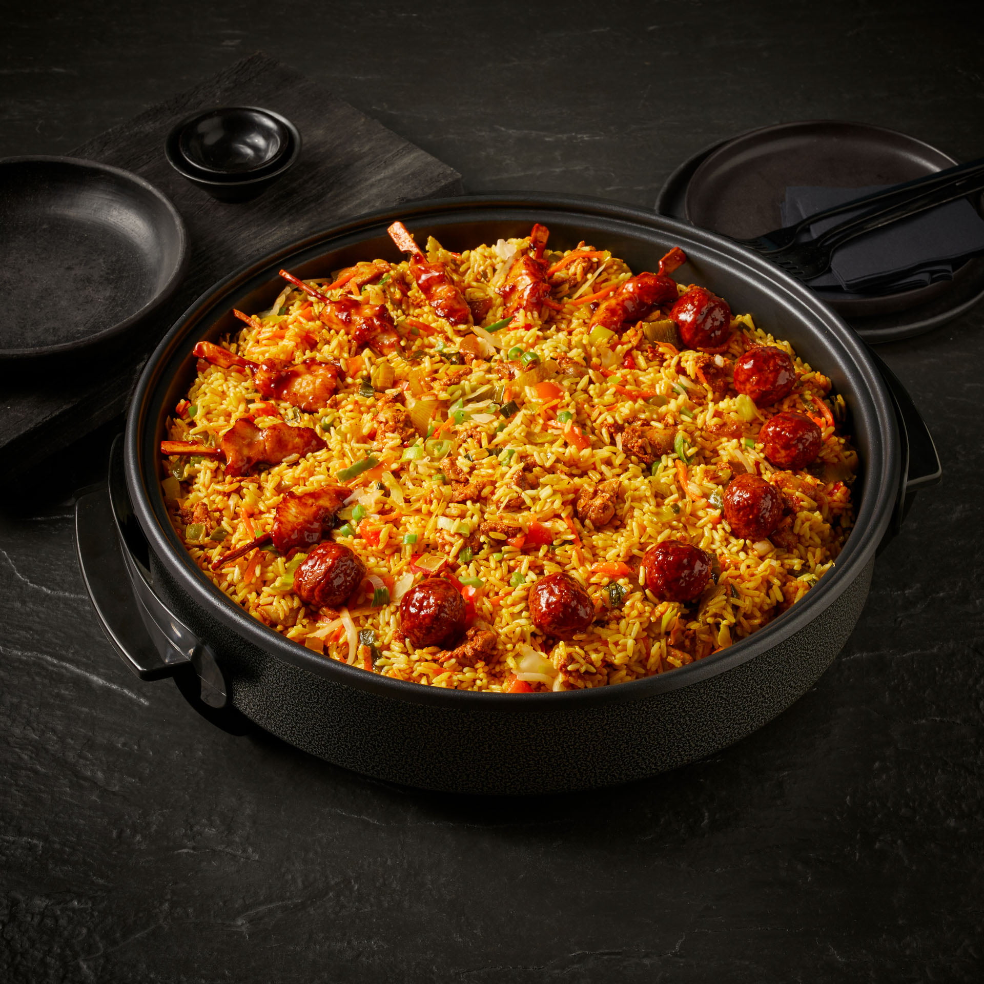 Rooster's Kippannen Speciale padella pollo bami 6 persone