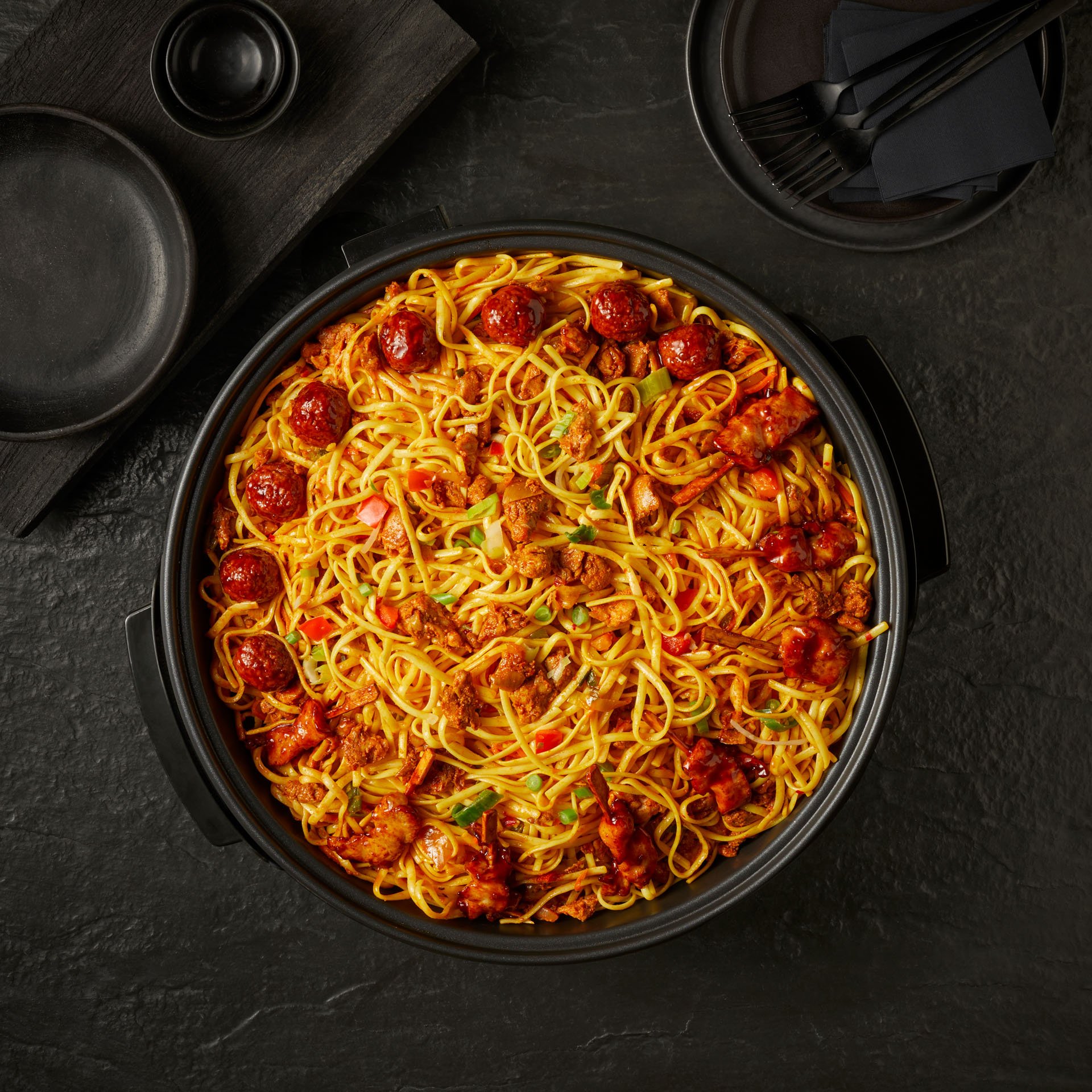 Rooster's Kippannen Speciale padella pollo bami 6 persone