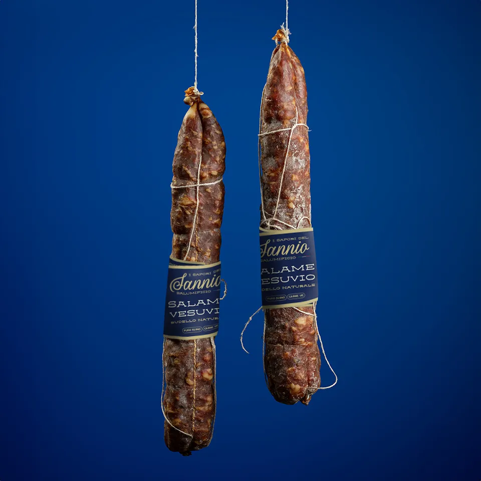 Sapori del Sannio Salami Salame Vesuvio Nazionale Speziato