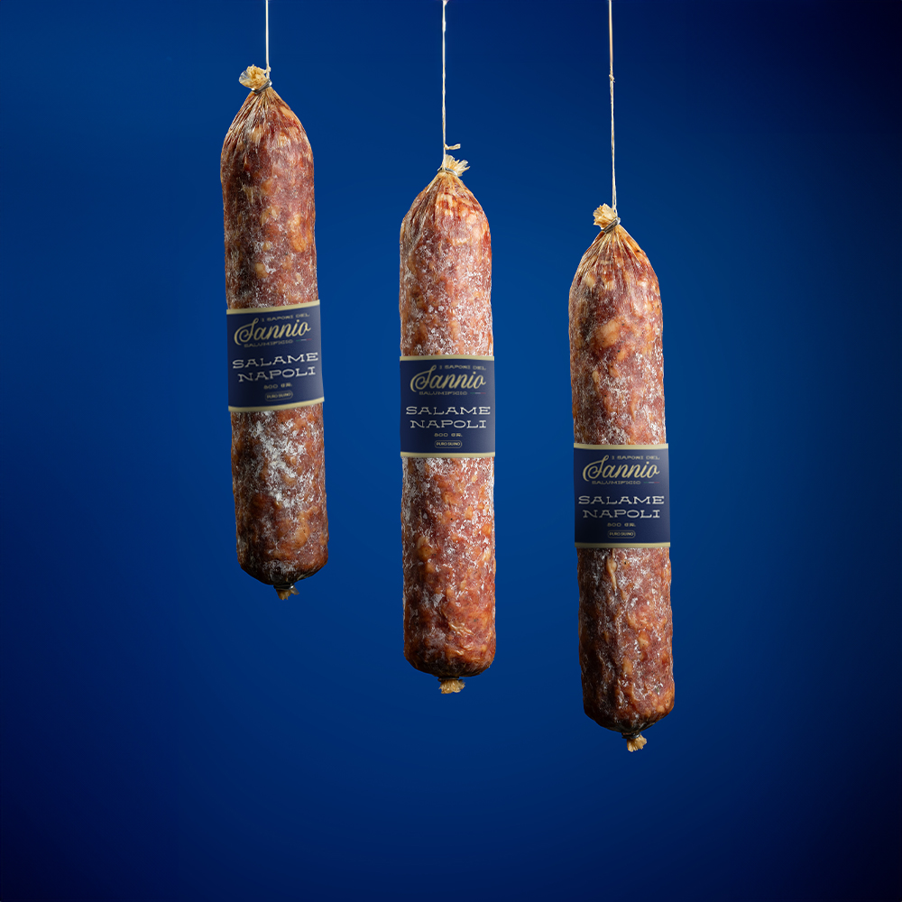 Sapori del Sannio Salami Salame Napoli 800g grana media