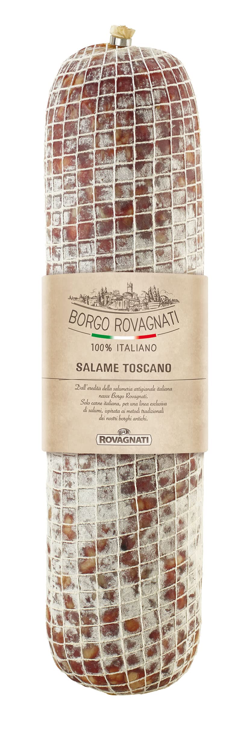 Rovagnati Borgo Rovagnati Salame Toscano Intero 2,9 kg Aglio