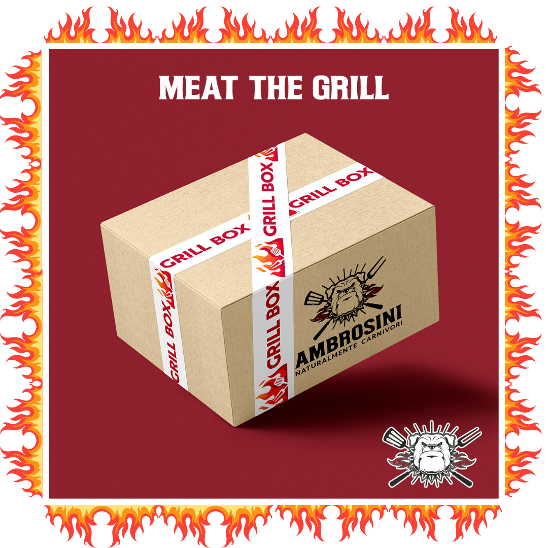 AMBROSINI Box Box Grill Box Carne Black Angus e Bufalo
