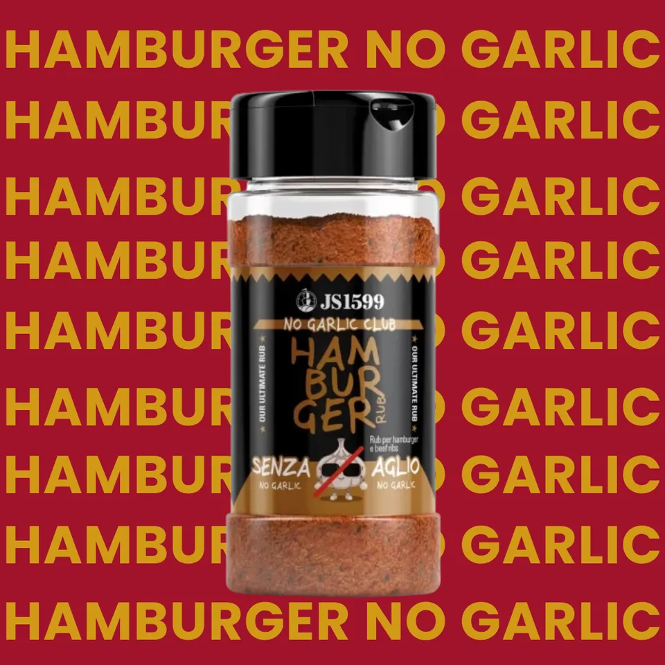 AMBROSINI Condimenti Rub Hamburger No Garlic mix spezie 225 g