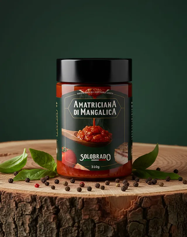 Solobrado Fresche Amatriciana Mangalica Sugo Fresco