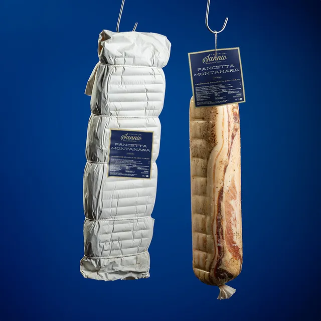 Sapori del Sannio Pancette Pancetta Montanara Stagionata Nazionale