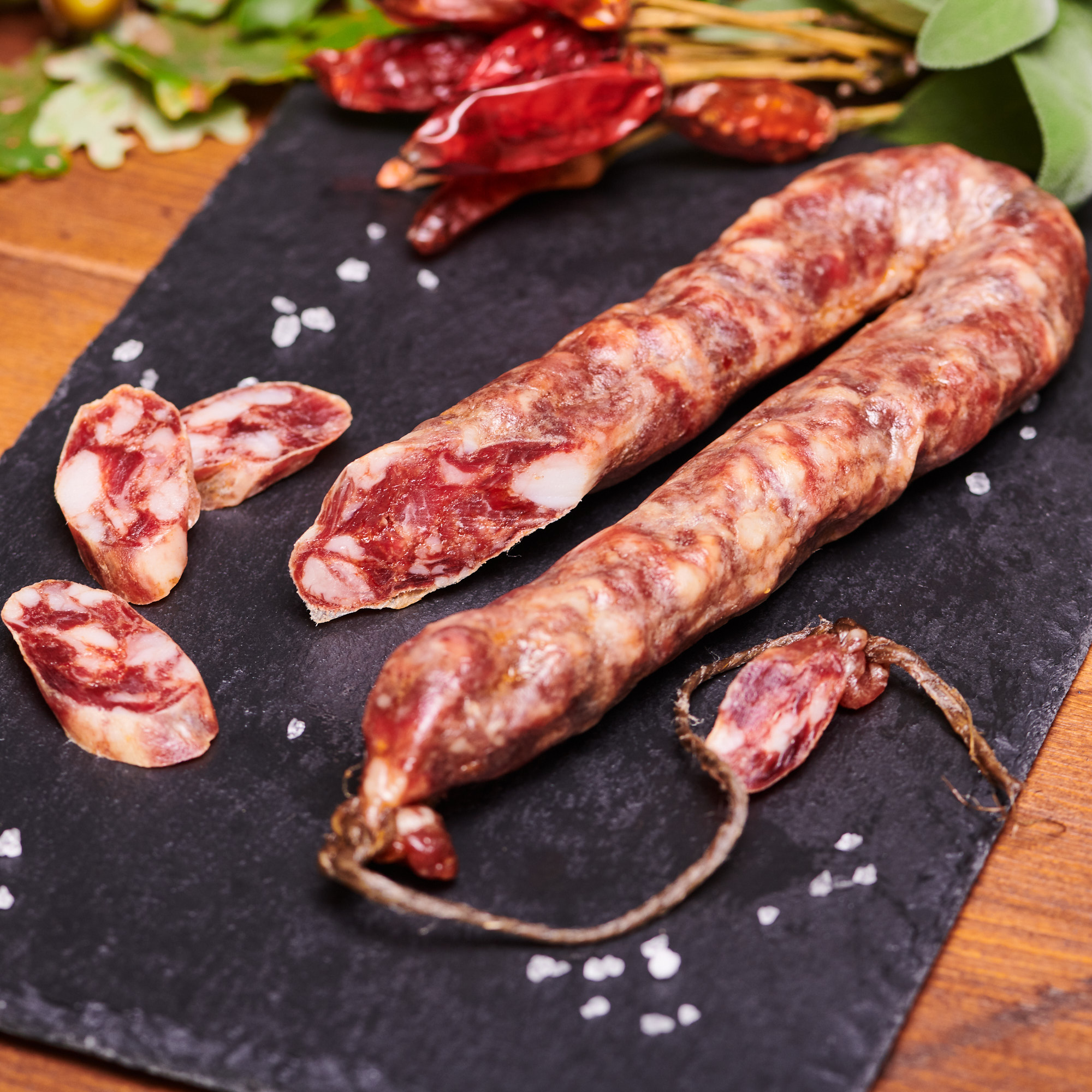 Tenuta Ara del Tufo Salamella Ciociara piccante salame stagionato bio