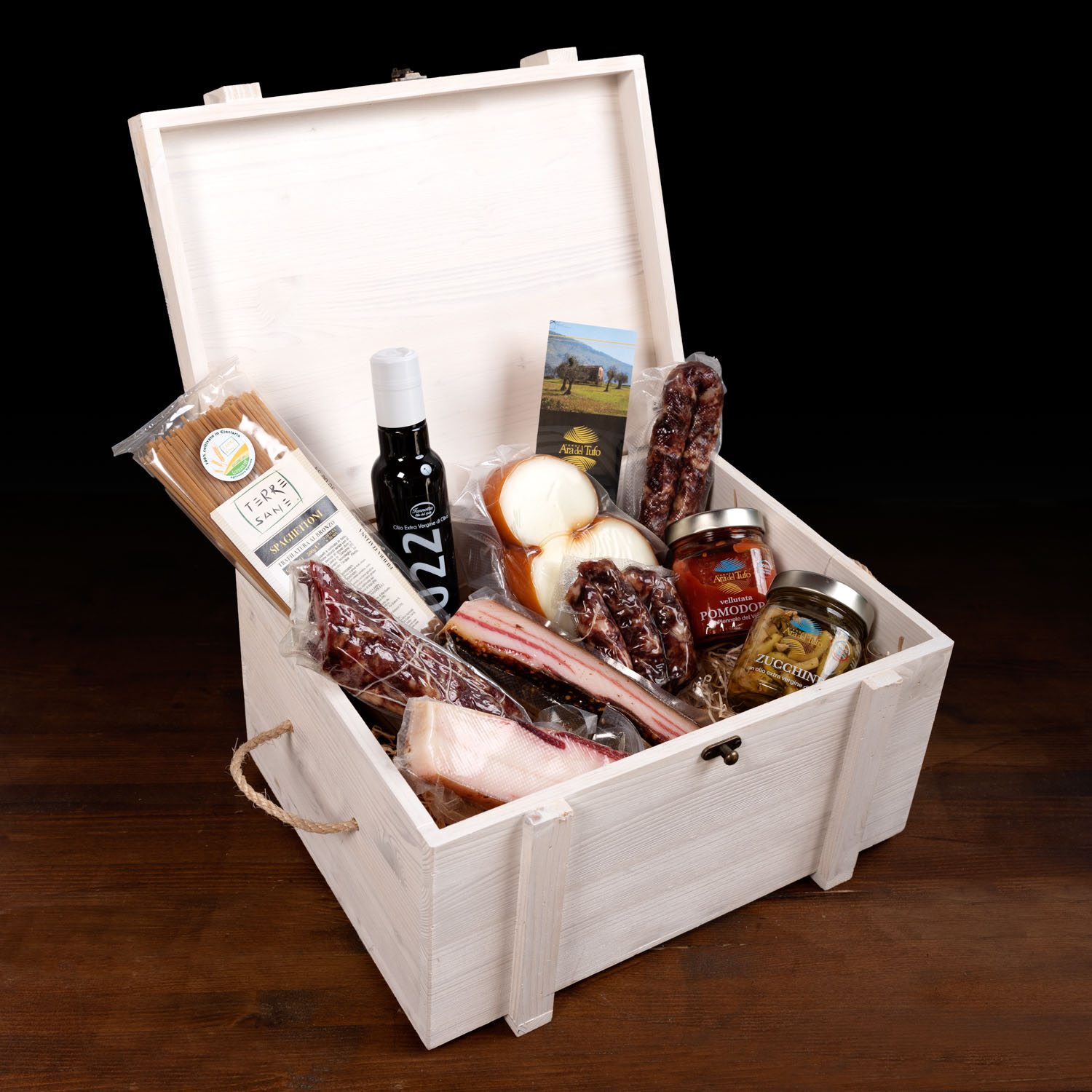 Tenuta Ara del Tufo Baule Grande gift box alimentare