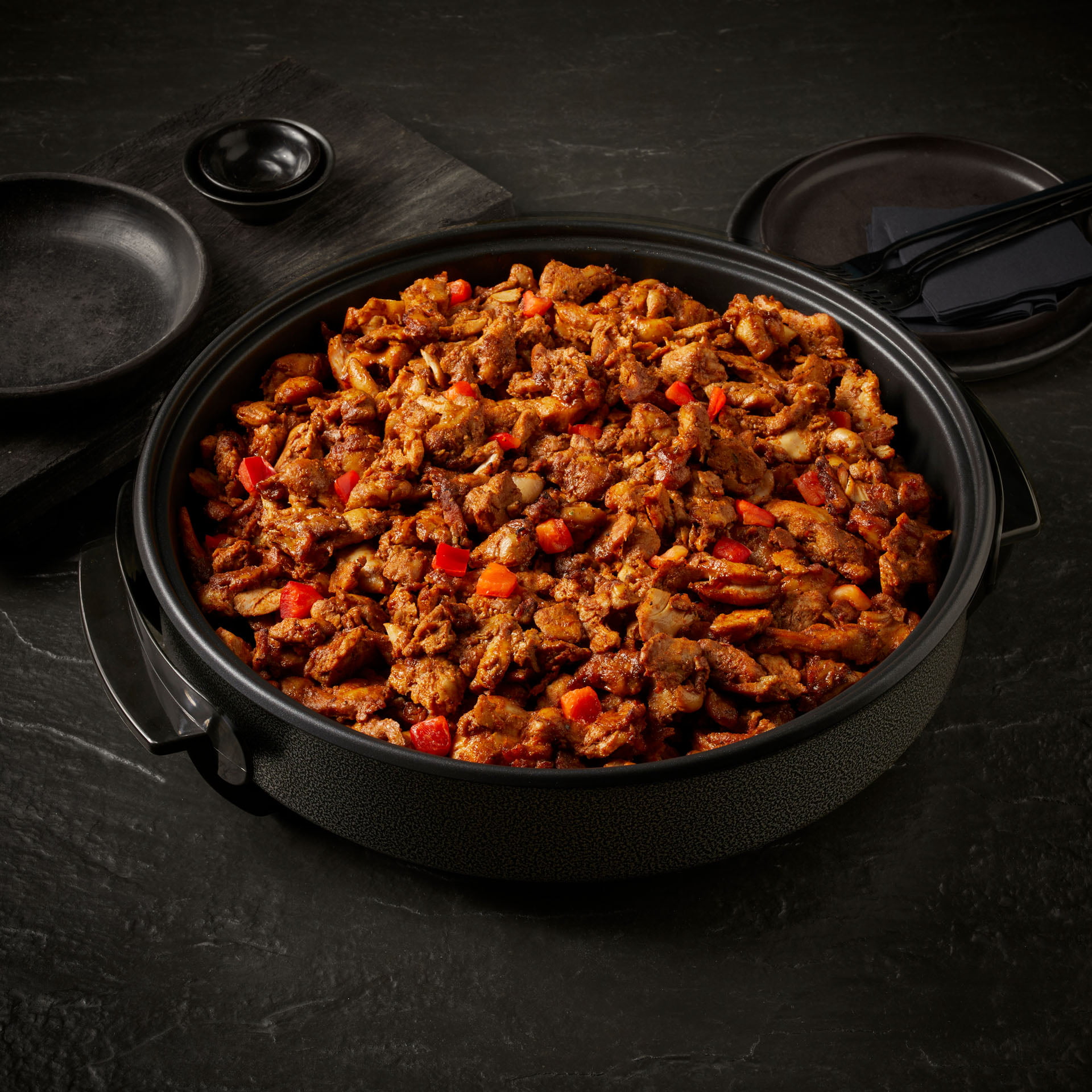 Rooster's Kippannen Kipshoarma teglia pollo 15 pita e salse