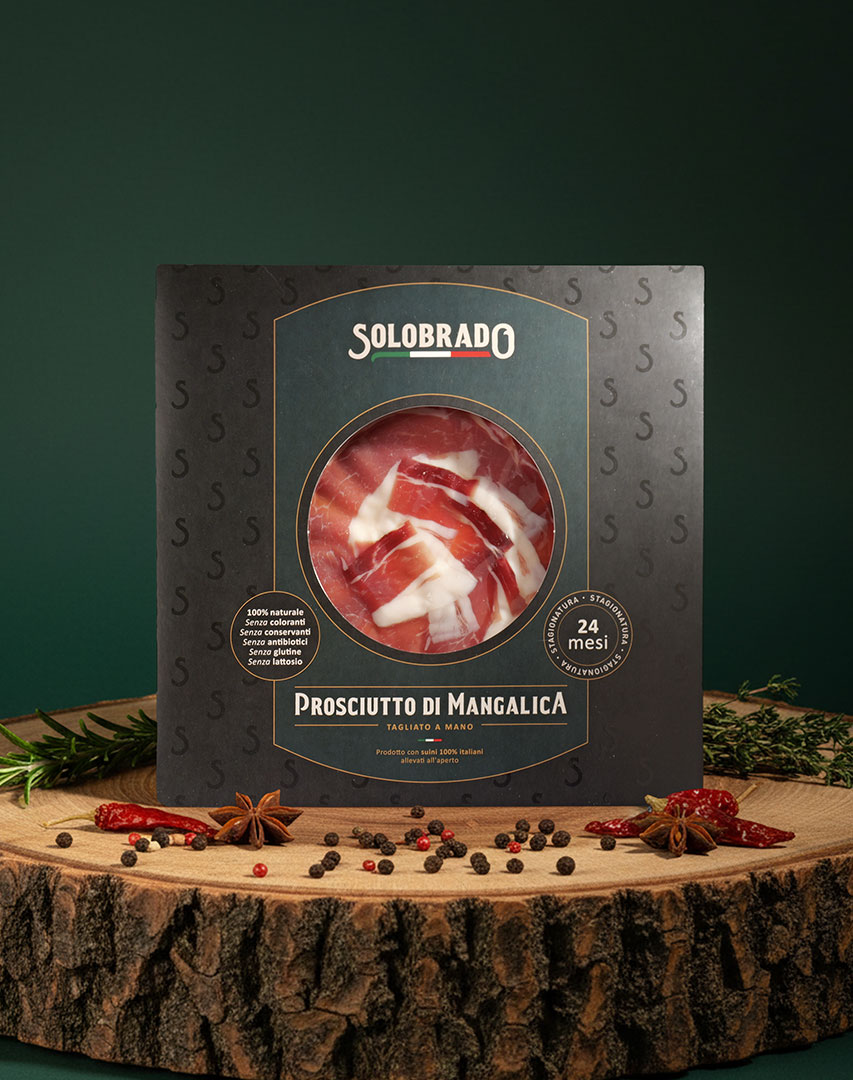 Solobrado Stagionate Prosciutto Mangalica 24 Mesi 80g