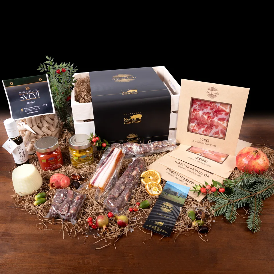 Tenuta Ara del Tufo Gift Box Cassetta Grande alimentare mista