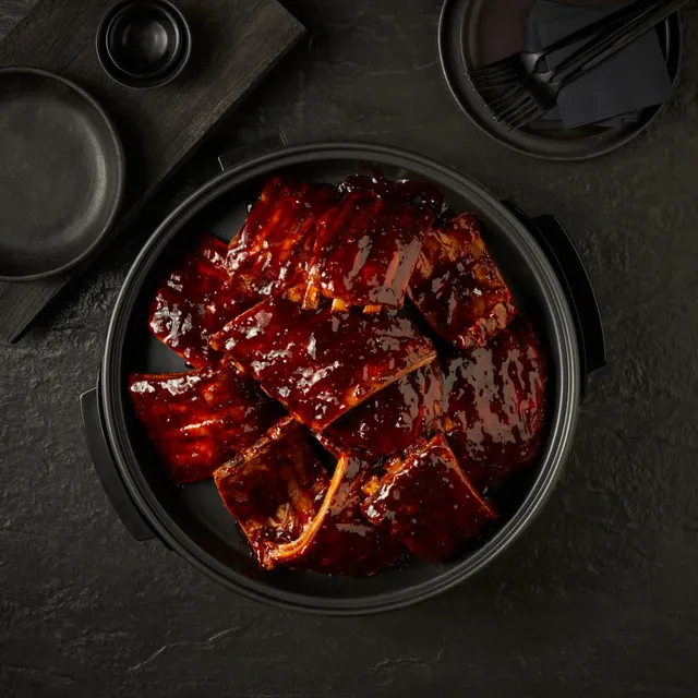 Rooster's Kippannen Spareribpan teglia costine barbecue