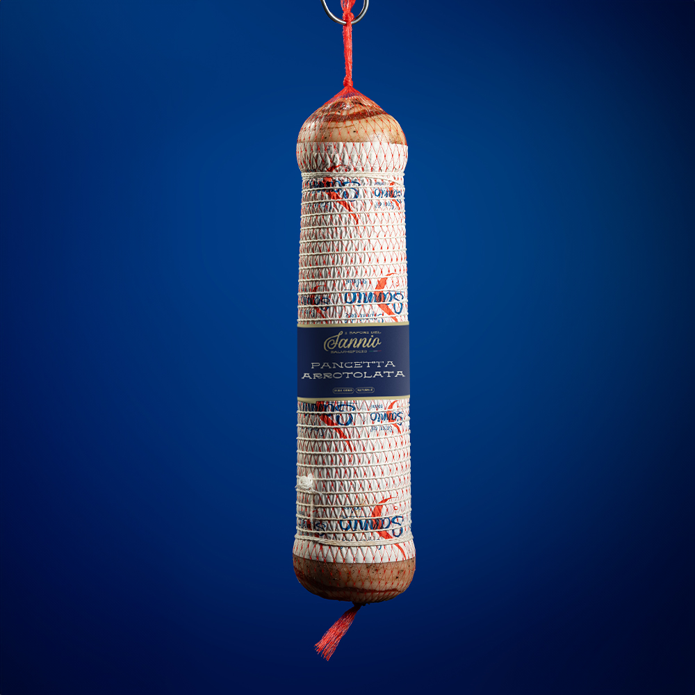 Sapori del Sannio Pancette Pancetta Arrotolata Naturale morbida