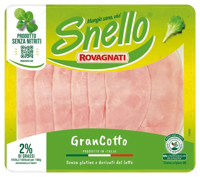 Rovagnati Snello Gran Cotto Affettato 10x100g Magro