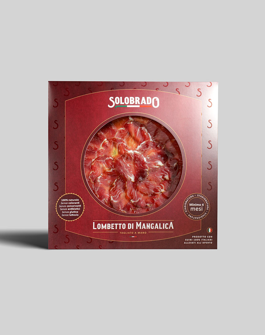 Solobrado Stagionate Lombetto Mangalica 100g Salume