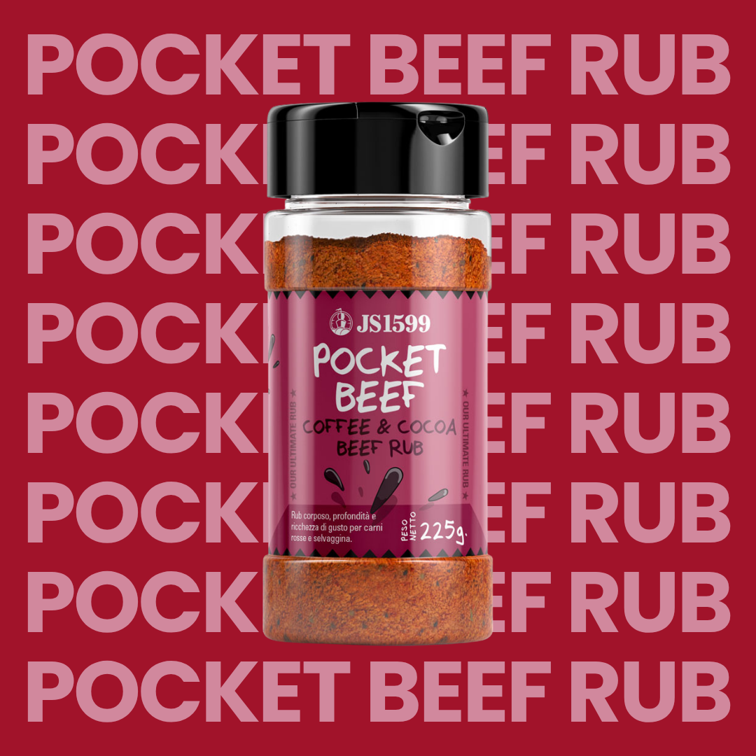 AMBROSINI Condimenti Rub Pocket Beef mix spezie 225 g