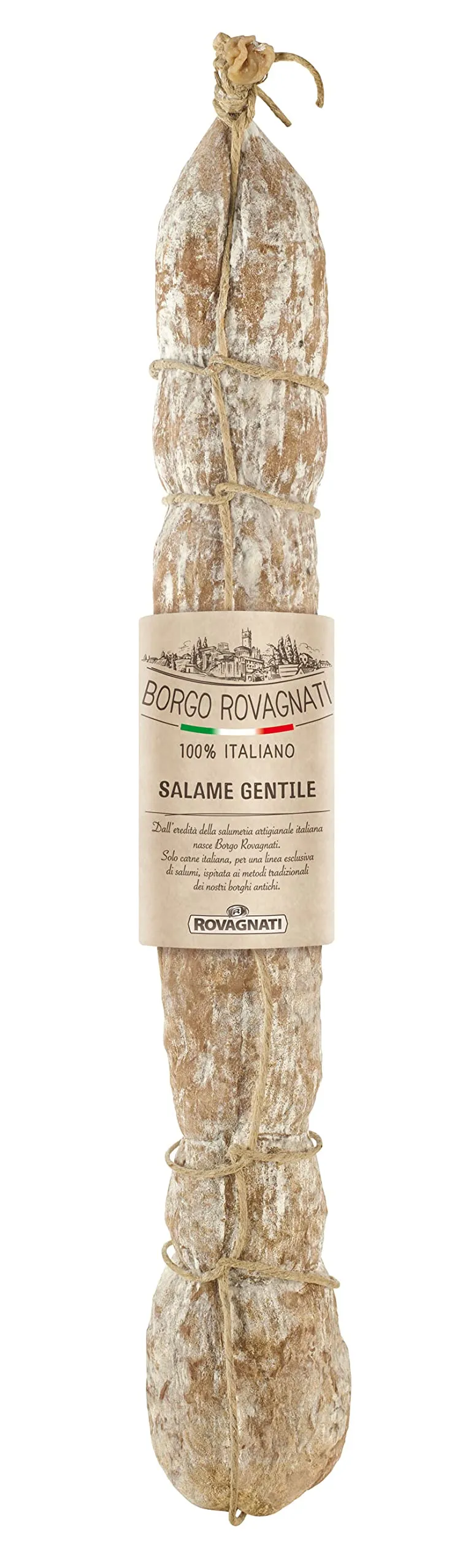 Rovagnati Borgo Salame Gentile intero 1 kg senza glutine