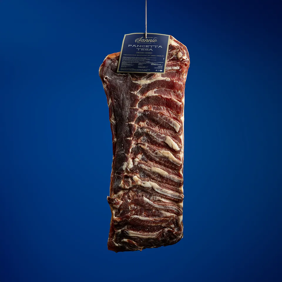 Sapori del Sannio Pancette Pancetta Tesa Bacon salume stagionato