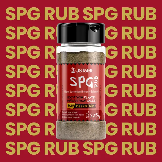 AMBROSINI Condimenti Rub SPG Salt Pepper Garlic spezie 225 g