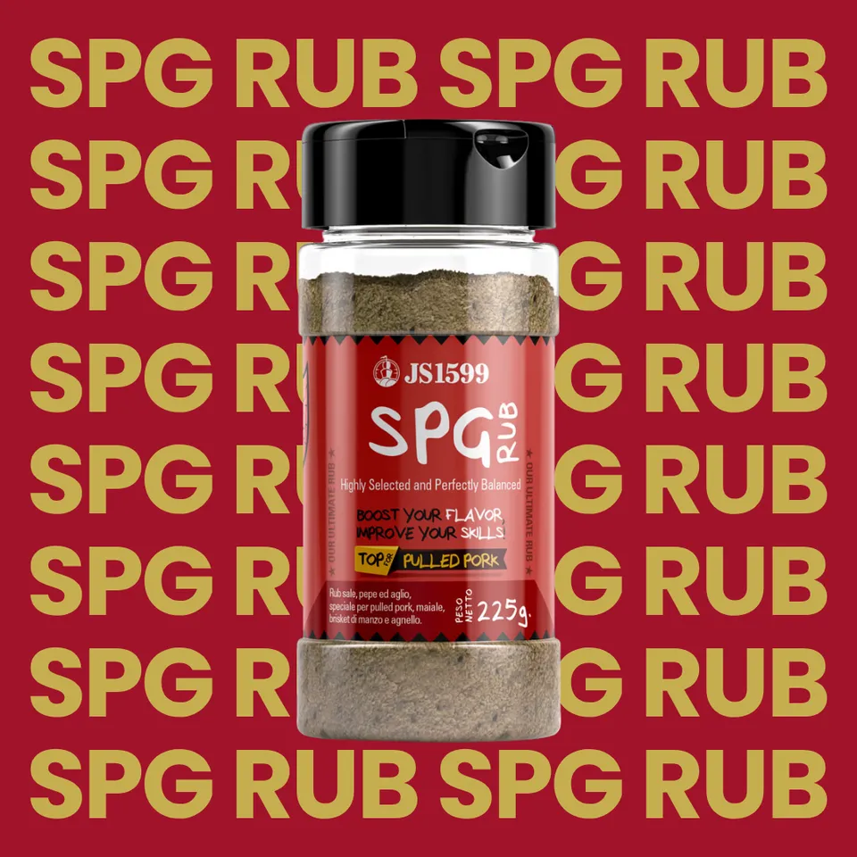 AMBROSINI Condimenti Rub SPG Salt Pepper Garlic spezie 225 g