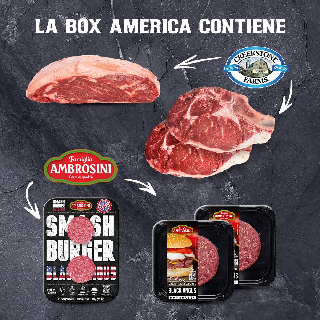 AMBROSINI Box America carne Black Angus 4,3 kg