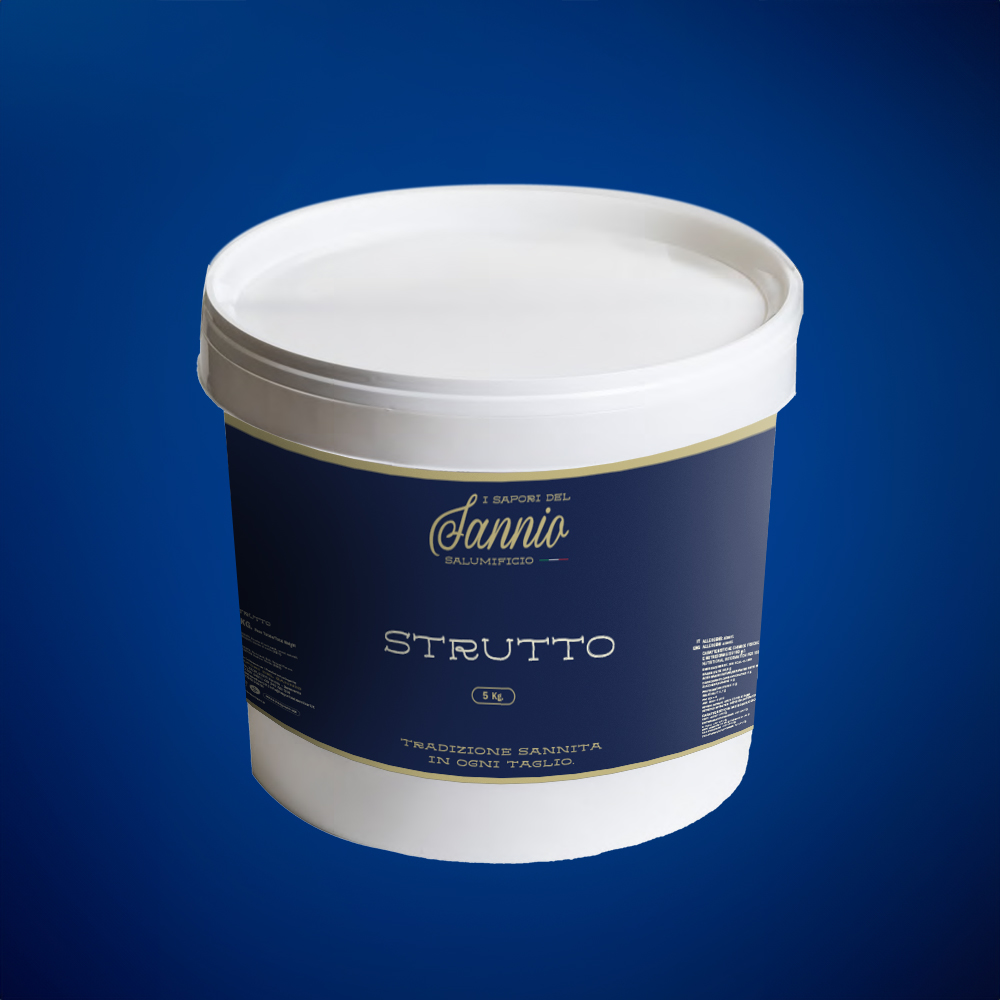 Sapori del Sannio Strutto Bidone 5 kg bianco perlaceo inodore