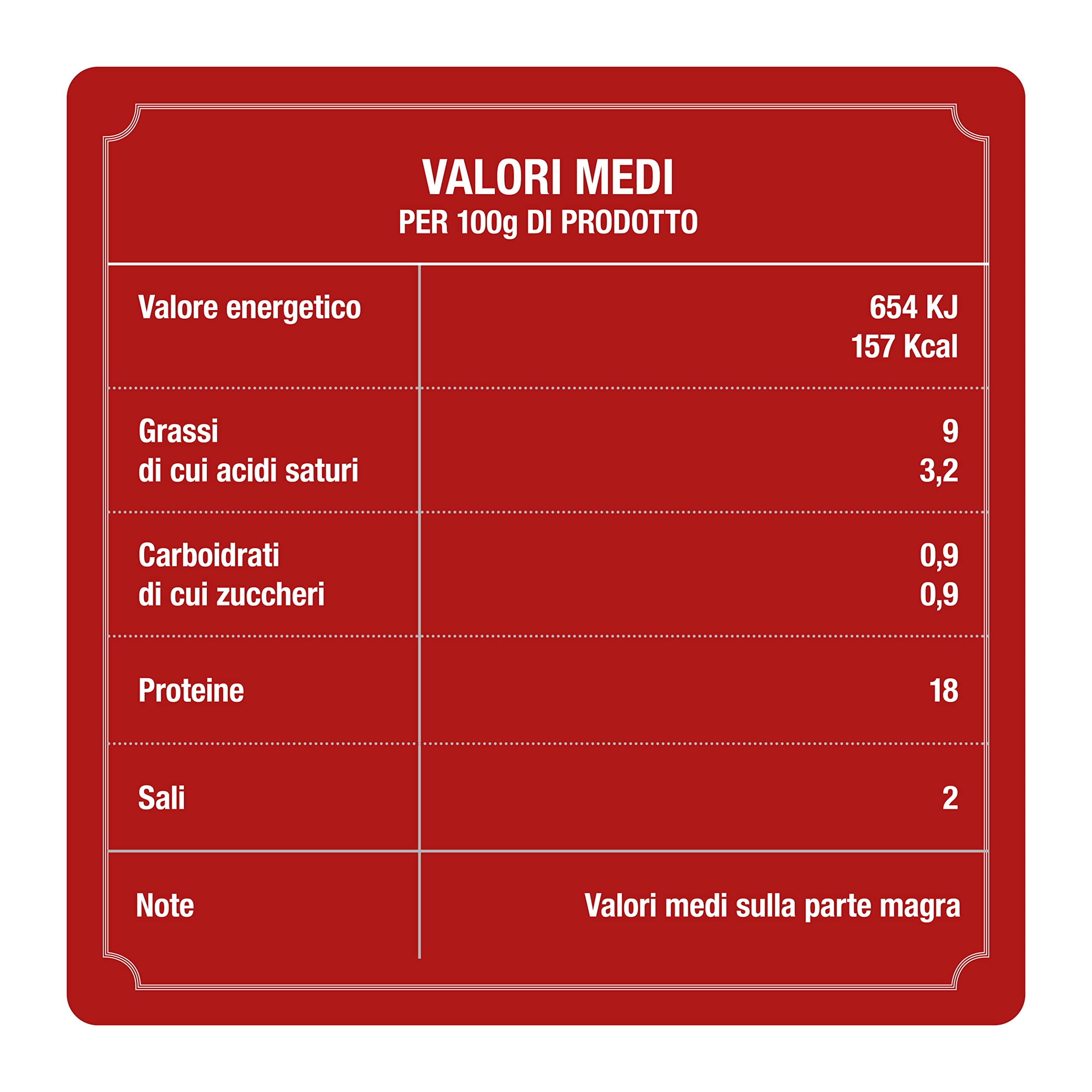 Rovagnati Naturals Gran Cotto trancio 3,5 kg senza nitriti