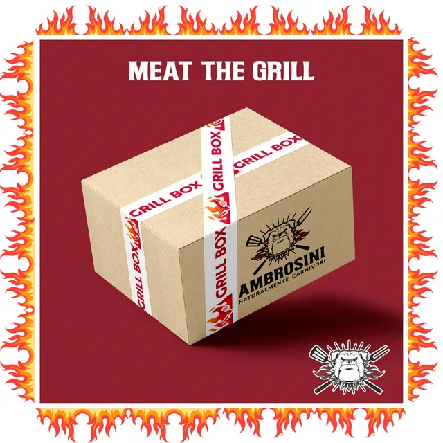 AMBROSINI Box Box Grill Box Carne Black Angus e Bufalo