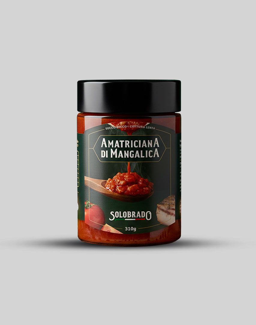 Solobrado Fresche Amatriciana Mangalica Sugo Fresco