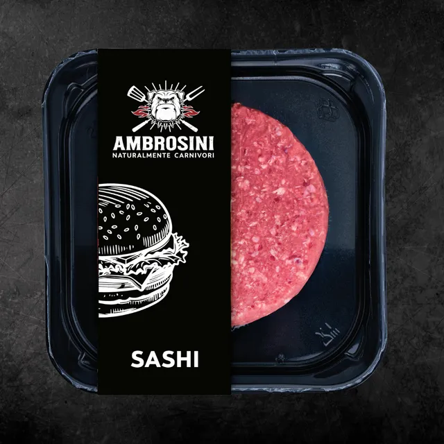 AMBROSINI Hamburger Sashi hamburger gourmet 200 g