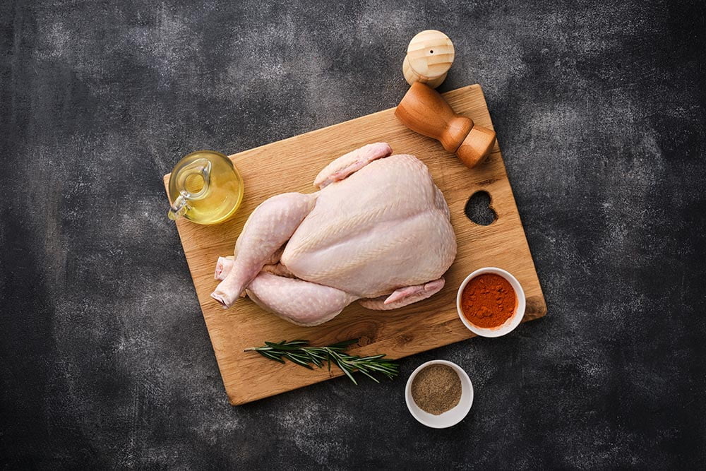 Rooster's Grill tacchino fresco intero 3 kg da farcire