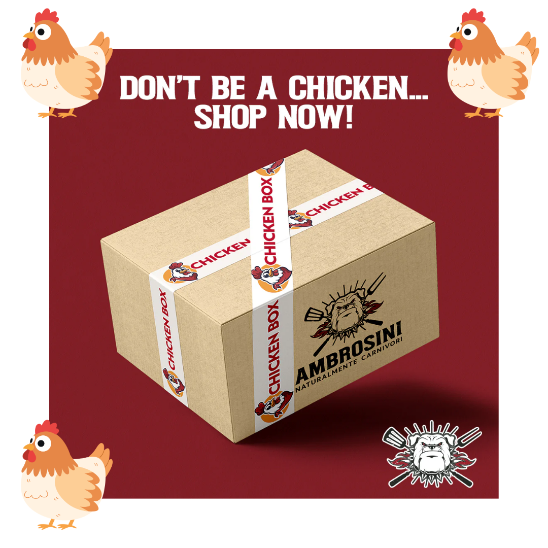 AMBROSINI Chicken Box box pollo con rub e salsa BBQ