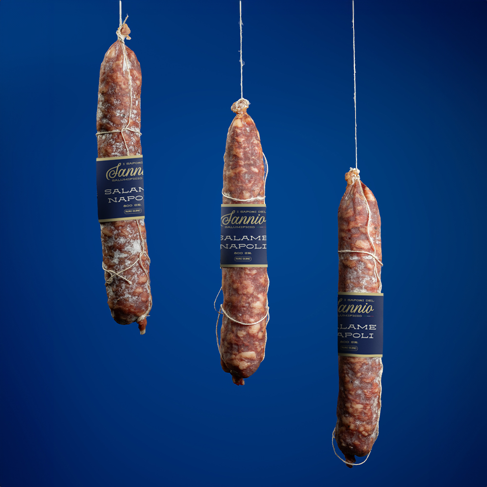 Sapori del Sannio Salami Napoli Naturale salame 800 g pepe