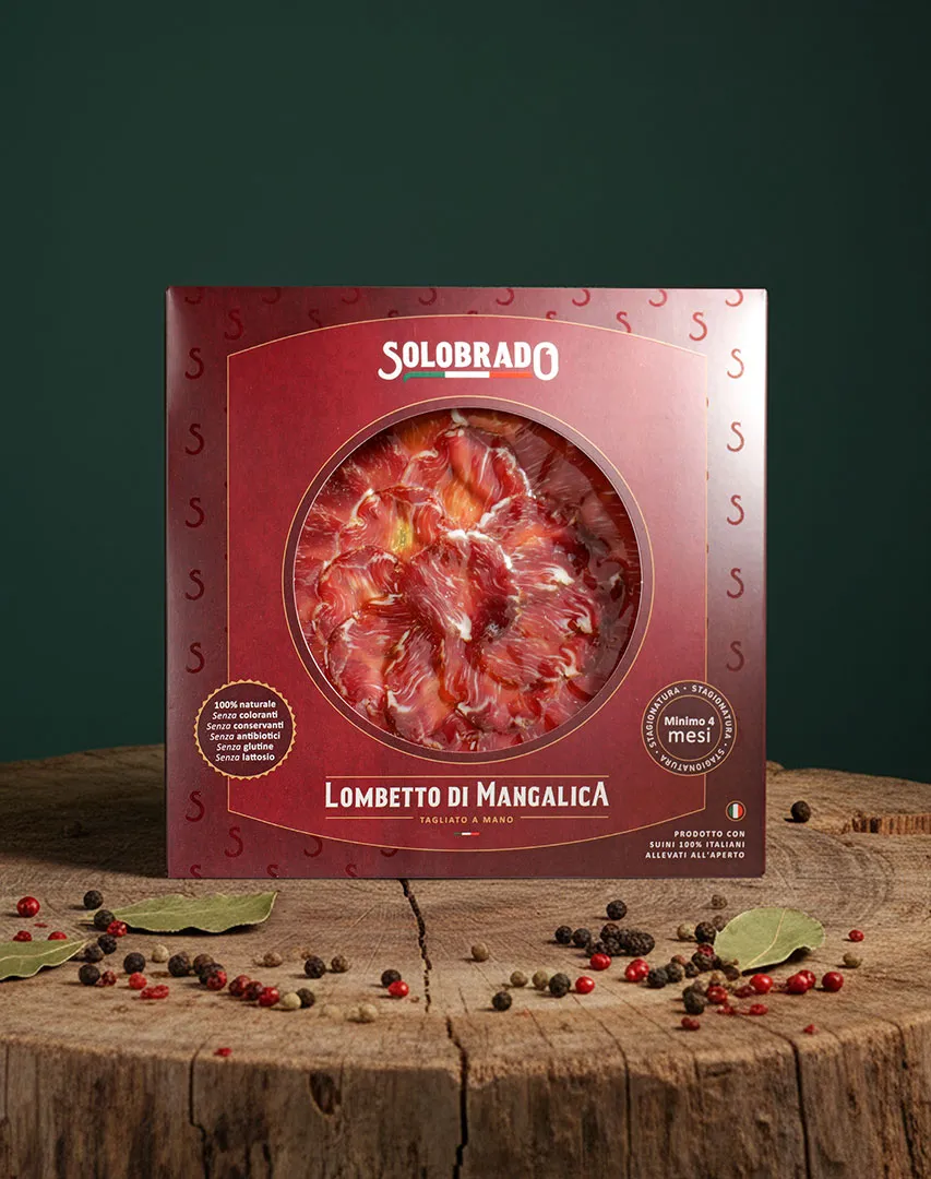 Solobrado Stagionate Lombetto Mangalica 100g Salume