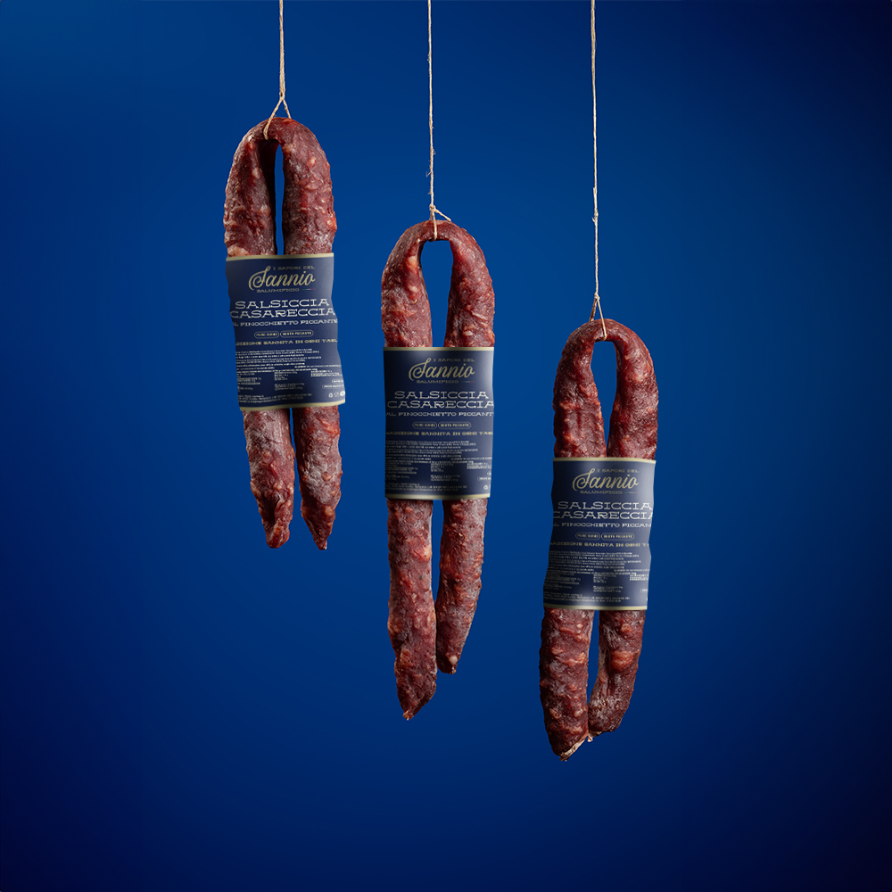 Sapori del Sannio Salsiccia Casareccia Finocchietto Piccante