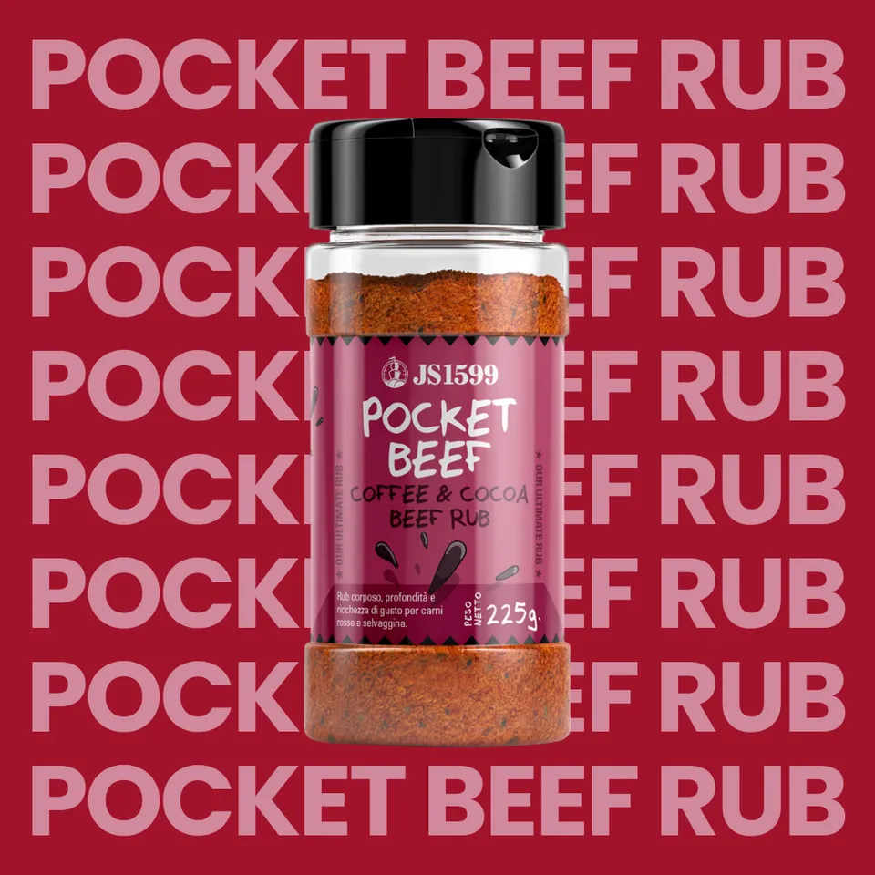 AMBROSINI Condimenti Rub Pocket Beef mix spezie 225 g