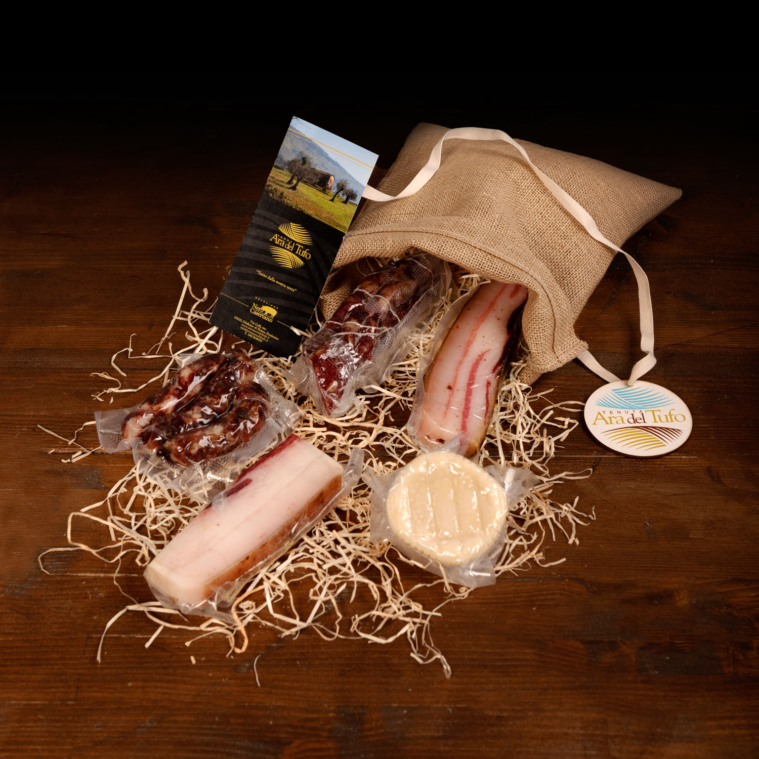 Tenuta Ara del Tufo Gift Box Sacco di Juta Piccolo