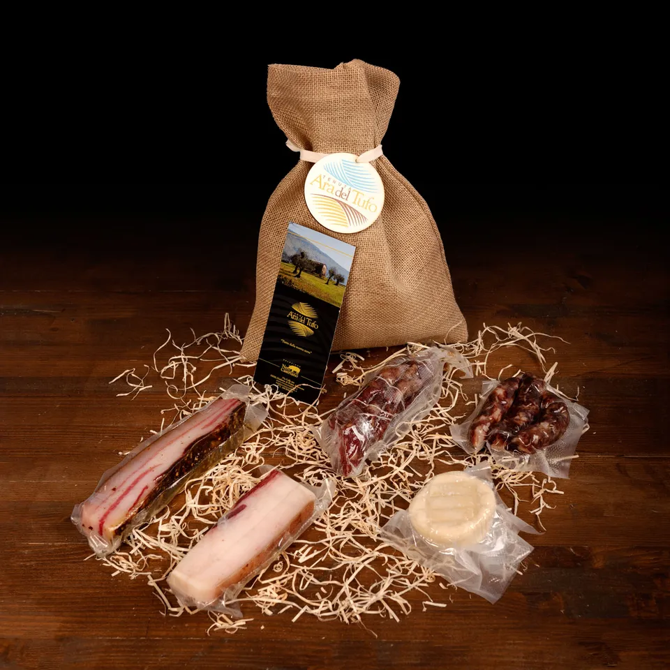 Tenuta Ara del Tufo Gift Box Sacco di Juta Piccolo