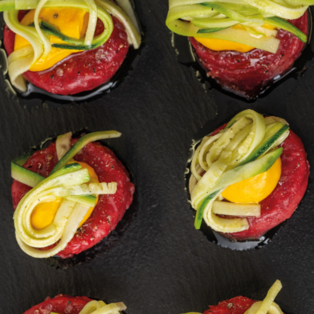 AMBROSINI Bovino Tartare Chianina carne bovina 160g